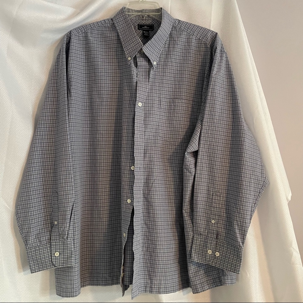 DOCKERs Plaid Shirt  Size 3XL EUC